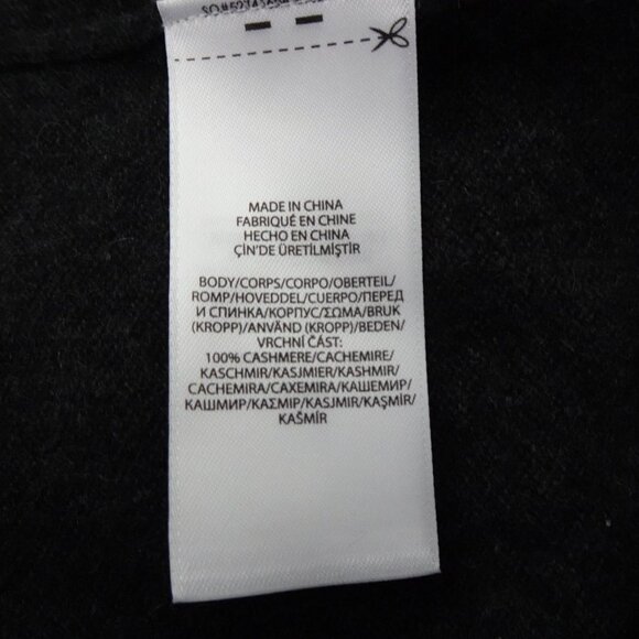 Polo Ralph Lauren Cashmere Sweater Men's Size 2XL Gray Crew Neck Washable $298 - Picture 6 of 7